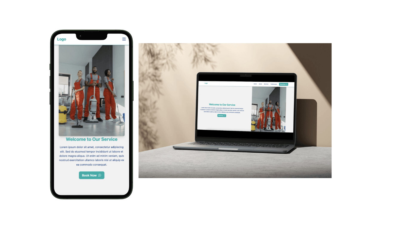 Cleaning Service Website